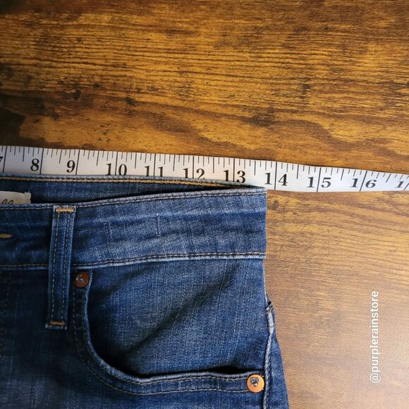 Madewell Jeans 27 Curvy High Rise Skinny Moreaux Wash AA621 Tummy Control - Picture 8 of 13
